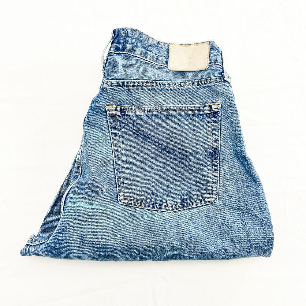 Everlane The Curvy 90s Cheeky Straight Organic Cotton Denim Jeans Size 32